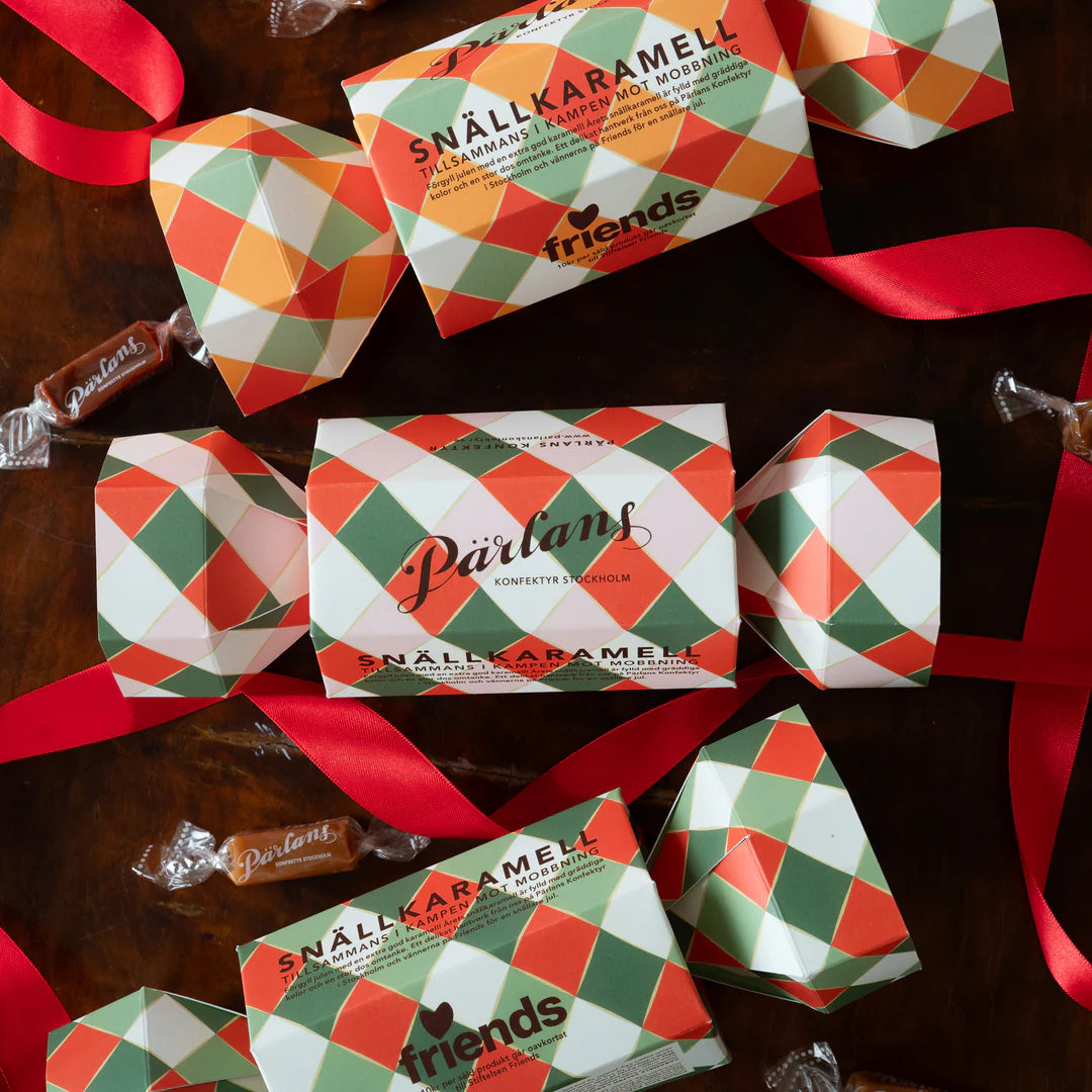 Christmas cracker med 8 karameller