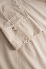 Sumiko organic garment dyed poplin - Beige