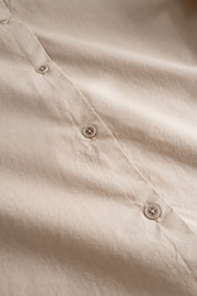 Sumiko organic garment dyed poplin - Beige