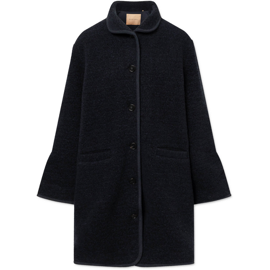 Cedar Teddy Coat - Dark Navy