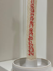 Evigheds kalenderlys - røde tal