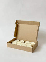 Små fyrfadslys - æske med 12 stk.