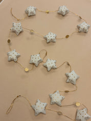 Guirlande med stjerner i æske