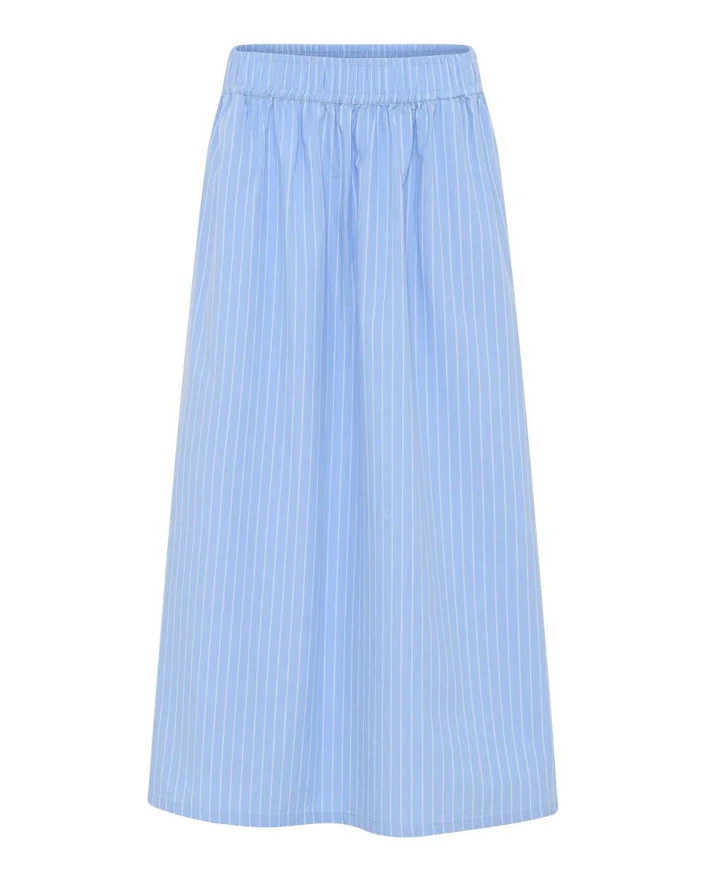 Helsinki ankle skirt - Hydrangea Stripe