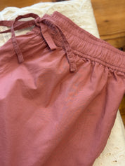 Sydney string shorts - Ash rose