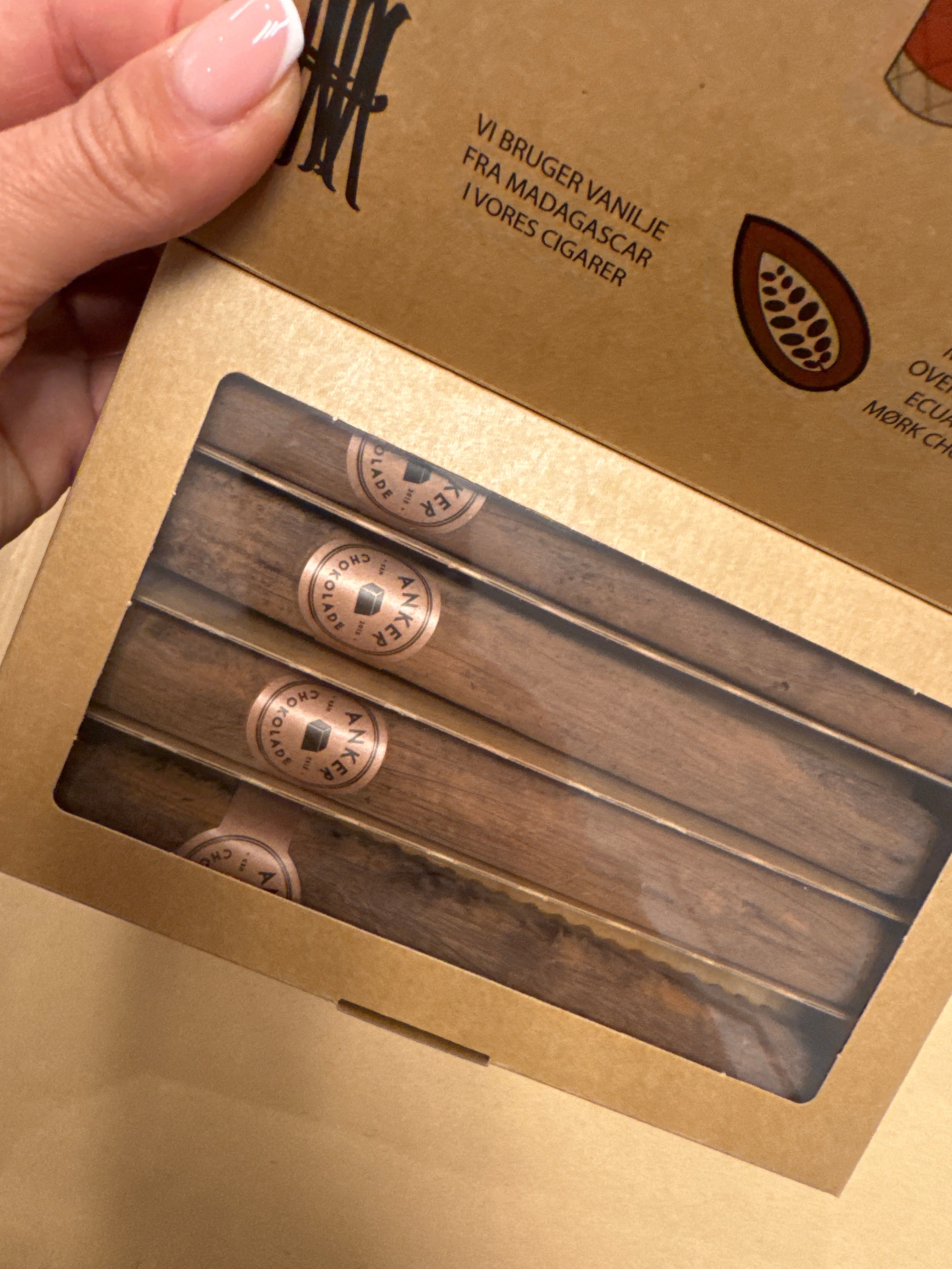 Ankers cigarer - æske med 4 stk.