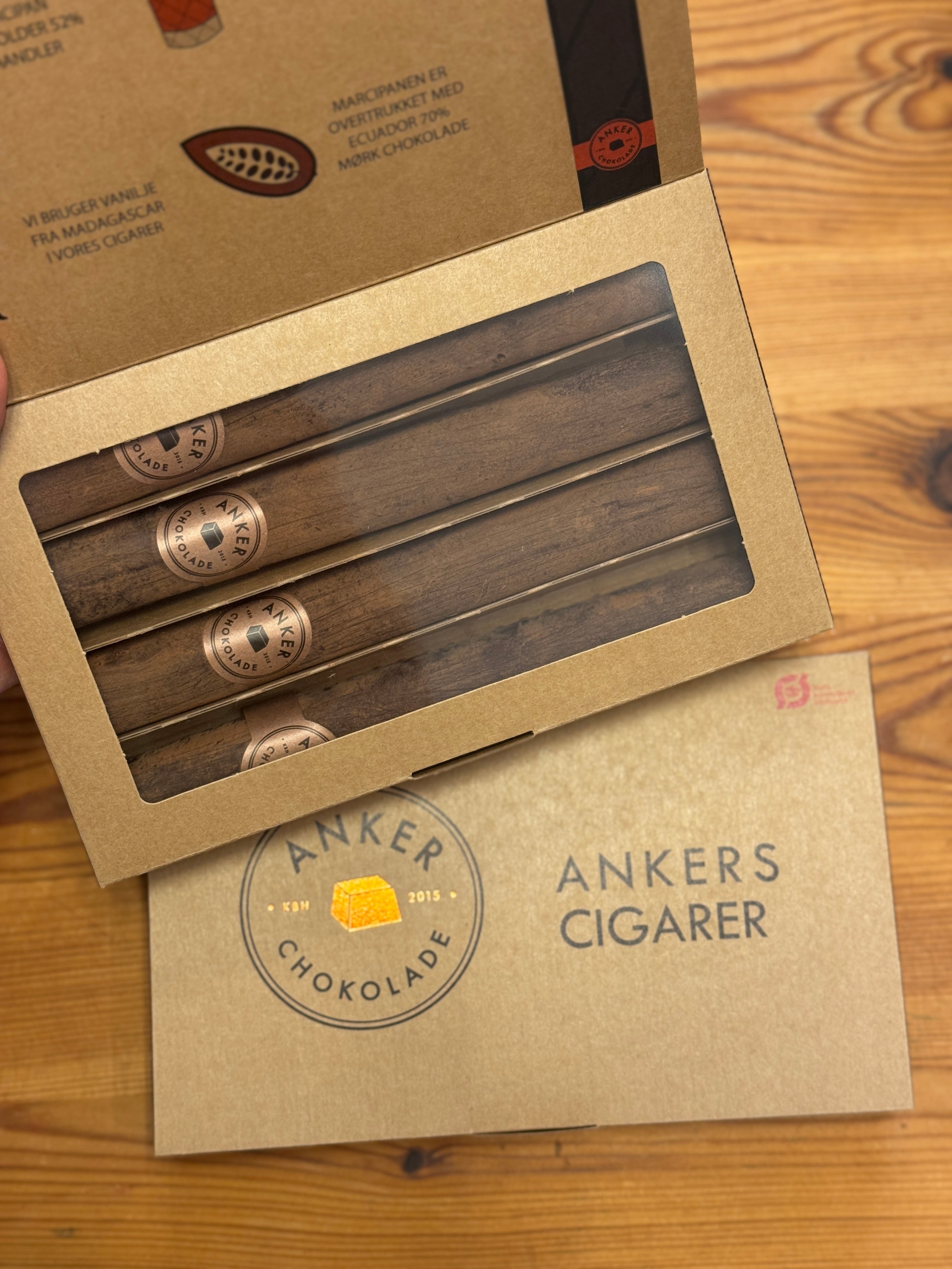 Ankers cigarer - æske med 4 stk.