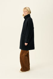 Cedar Teddy Coat - Dark Navy