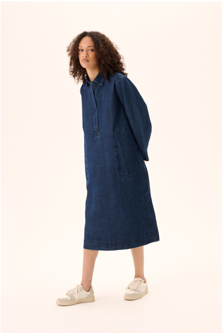 Dabria organic heavy denim dress