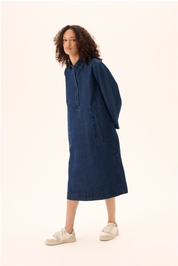 Dabria organic heavy denim dress