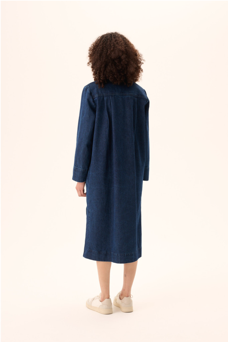Dabria organic heavy denim dress