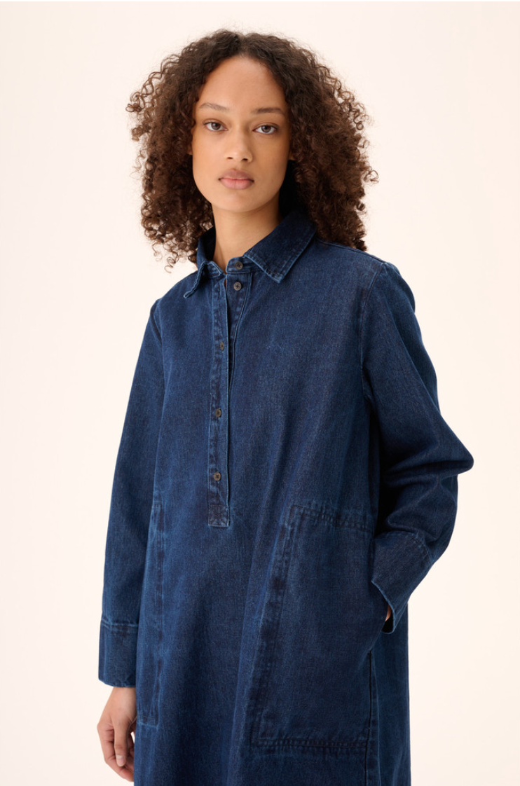 Dabria organic heavy denim dress