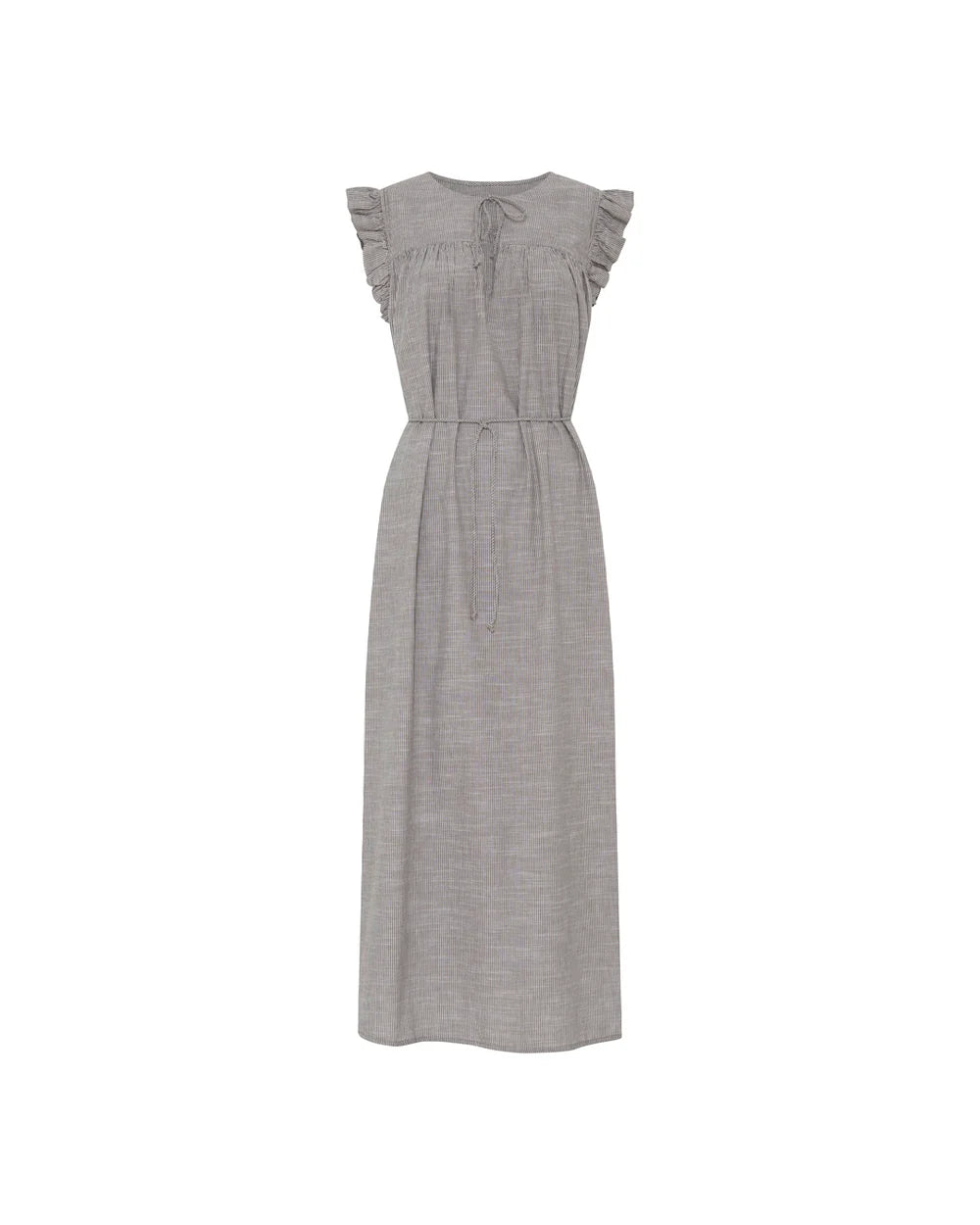 Stockholm Dress - Coffee Quartz Stripe