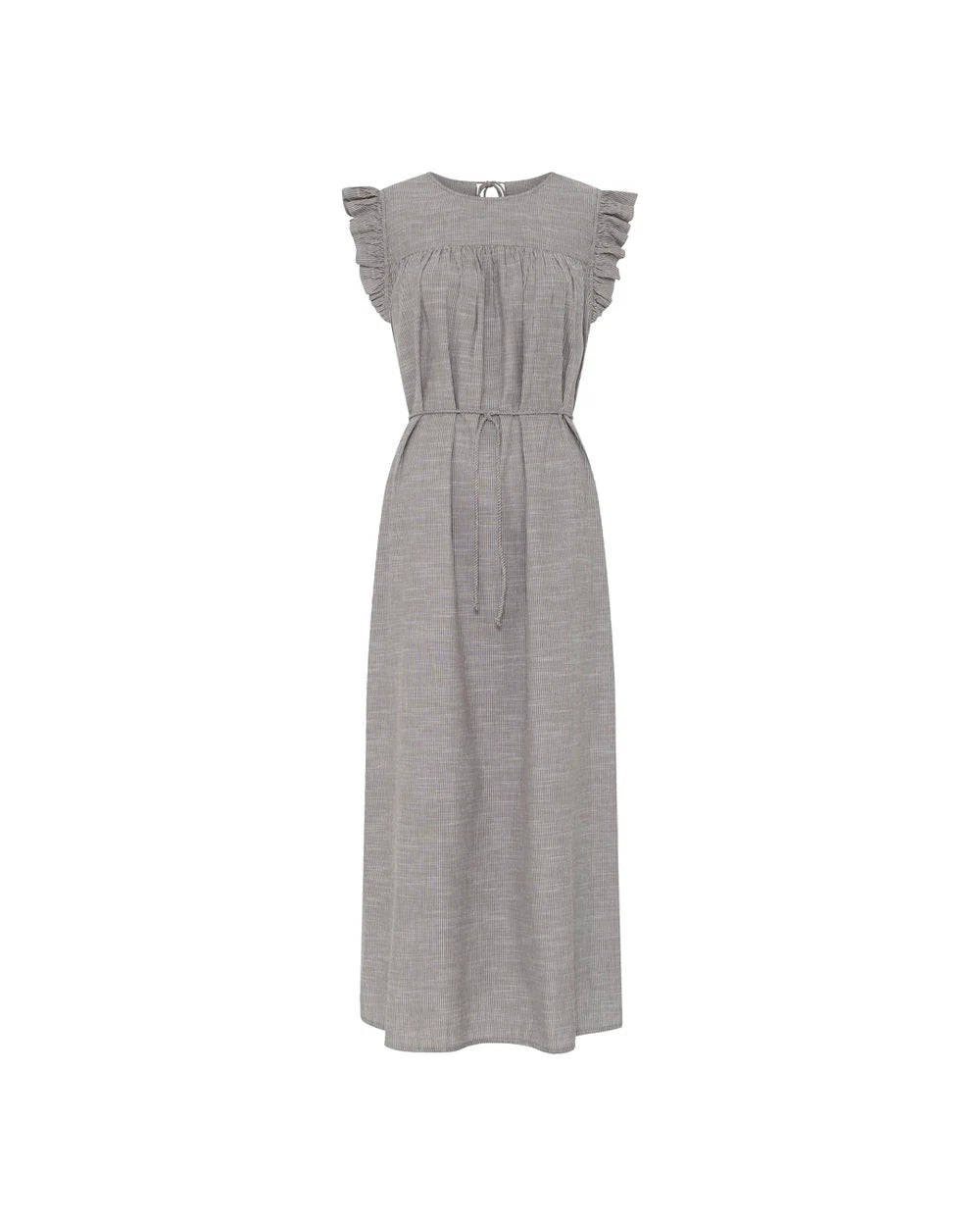 Stockholm Dress - Coffee Quartz Stripe