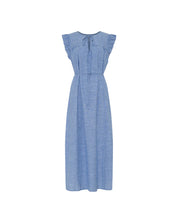 Stockholm Dress - medium blue stripe
