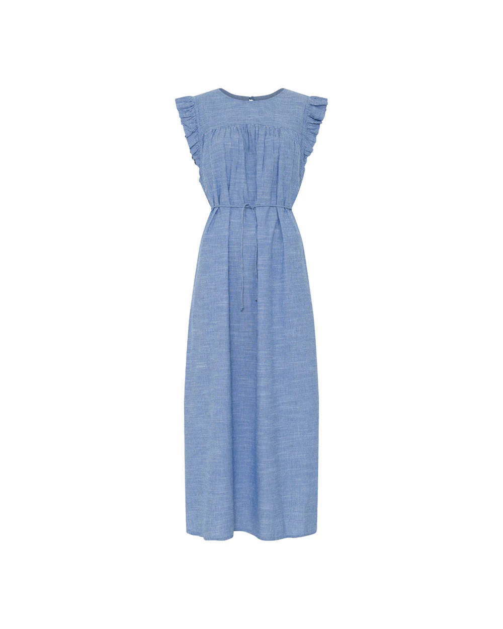 Stockholm Dress - medium blue stripe