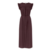 Stockholm Dress - Red Mahogany