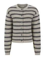ESFiro cardigan - Pure cashmere stripe