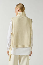 OR Wool pullover vest - off-white