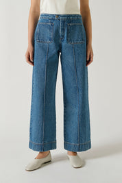 Harry jeans - washed blue denim