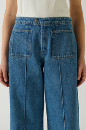 Harry jeans - washed blue denim