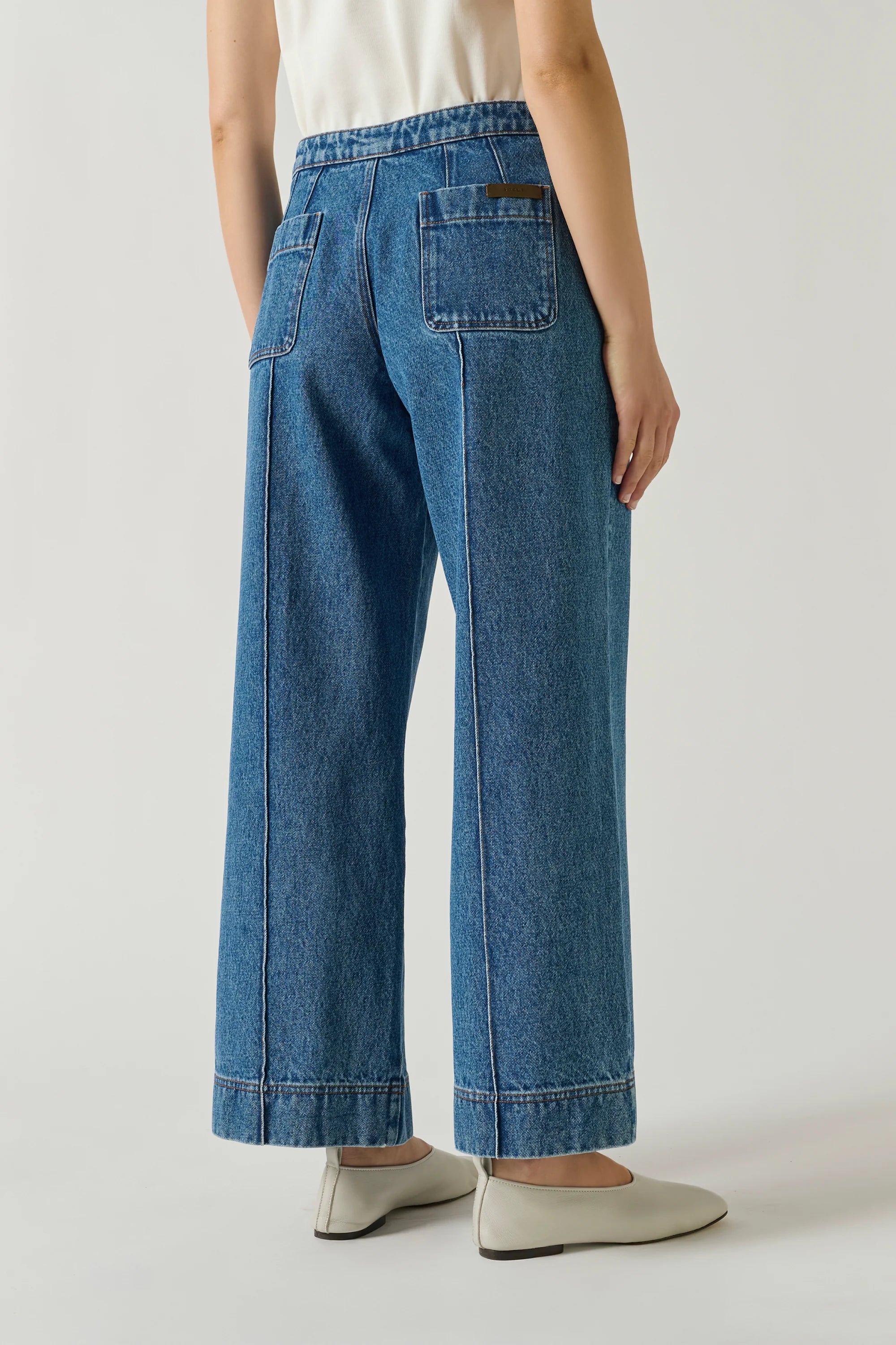 Harry jeans - washed blue denim
