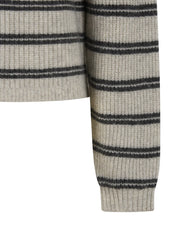 ESFiro cardigan - Pure cashmere stripe