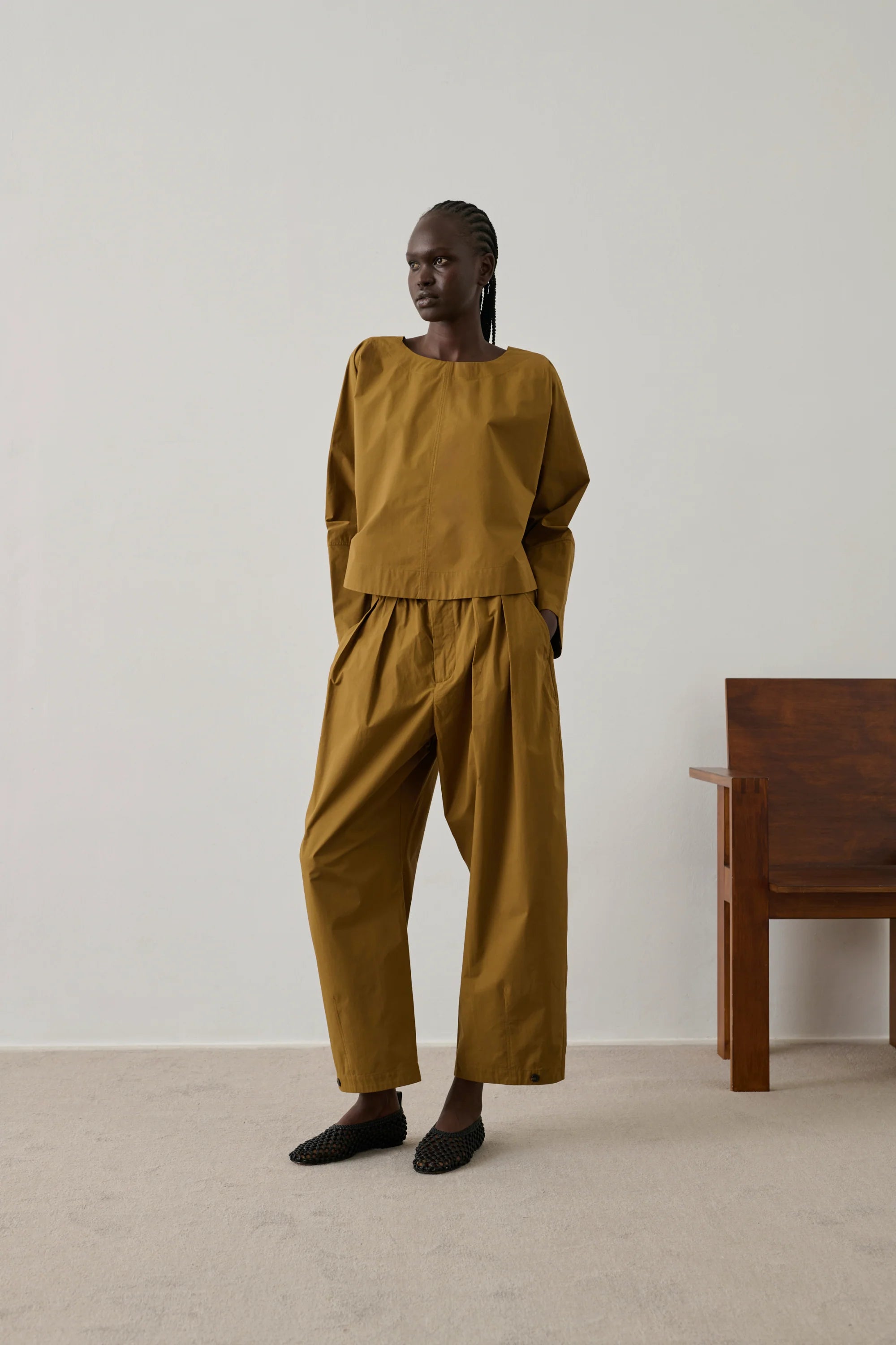 Vernon bukser - Caramel