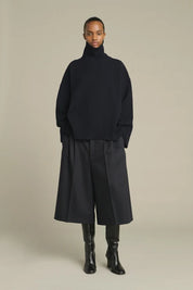 William wool knit - Navy