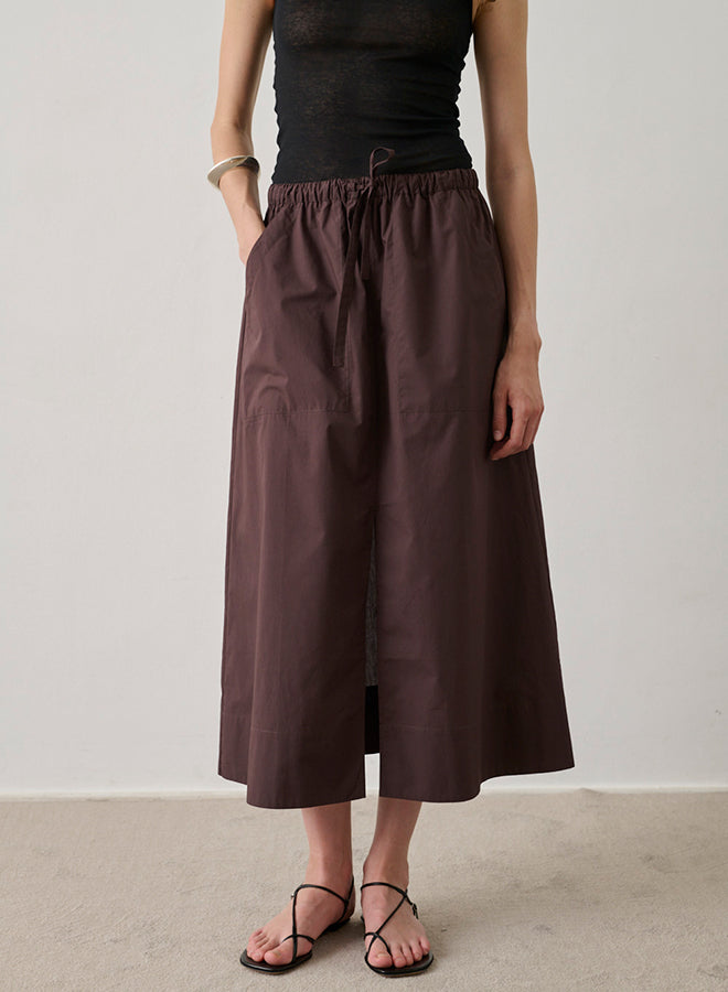 Agadir nederdel - brun