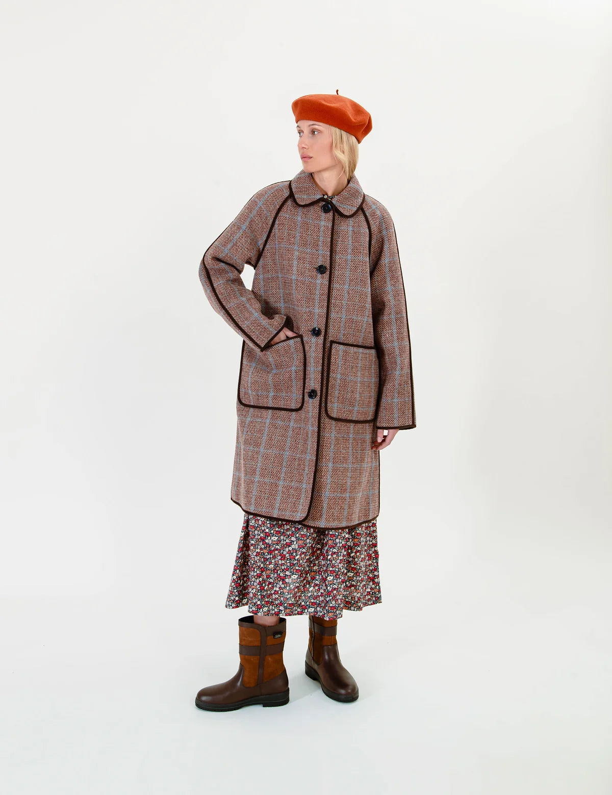 Diana vendbar frakke - double wool