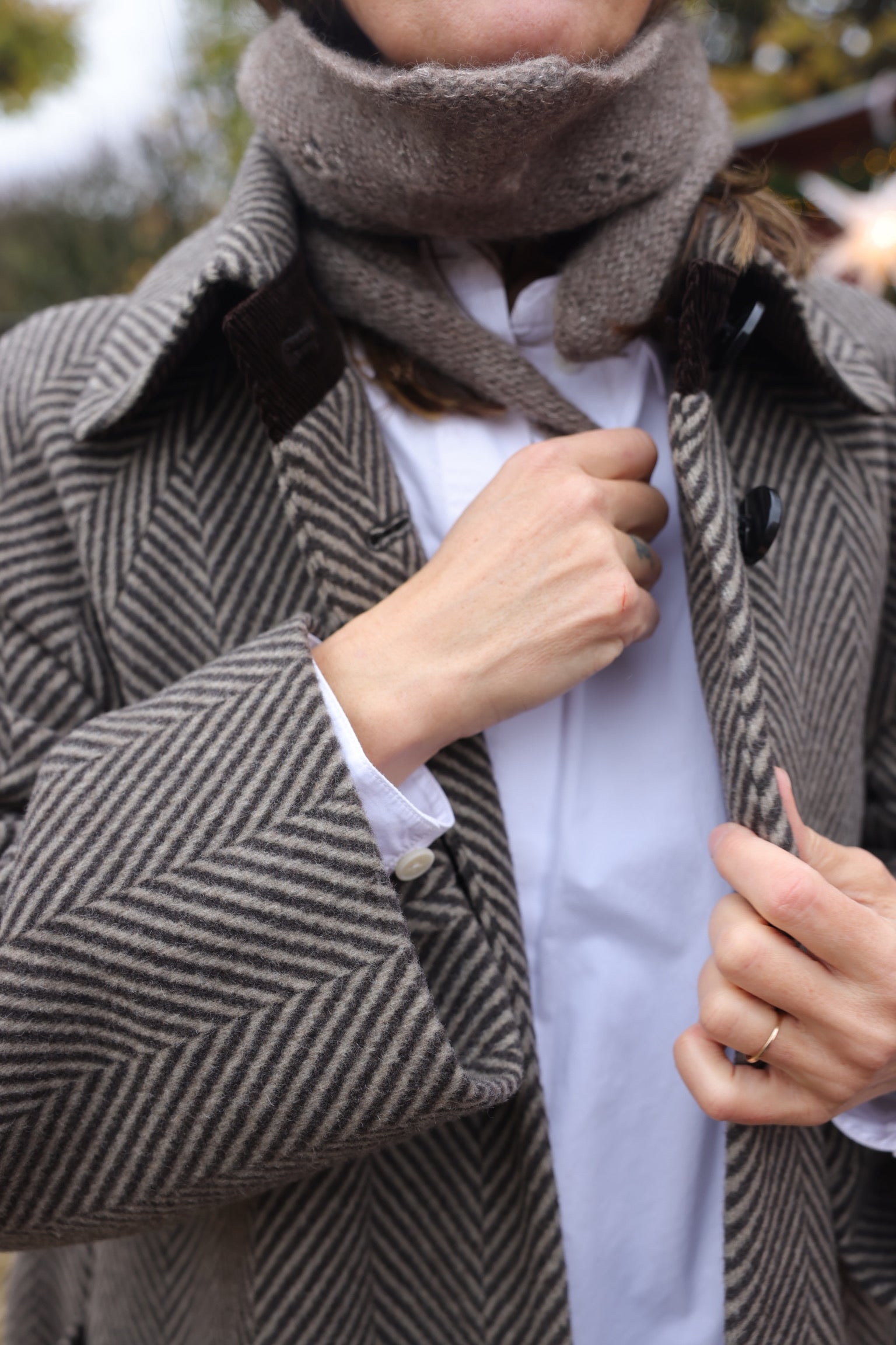 Dyveke coat - Herringbone