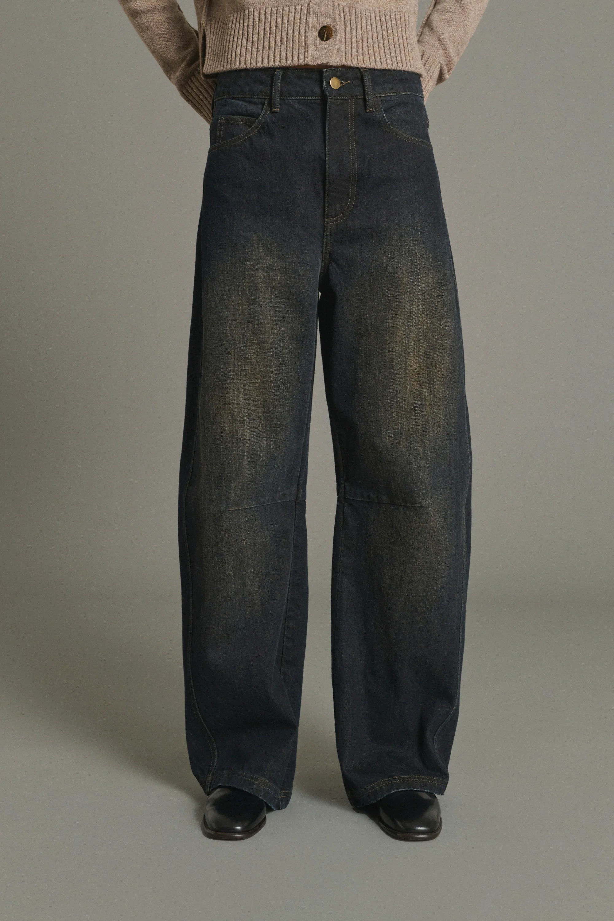 Eliott barrel jeans - Black