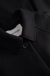 Caro wool coat - Black