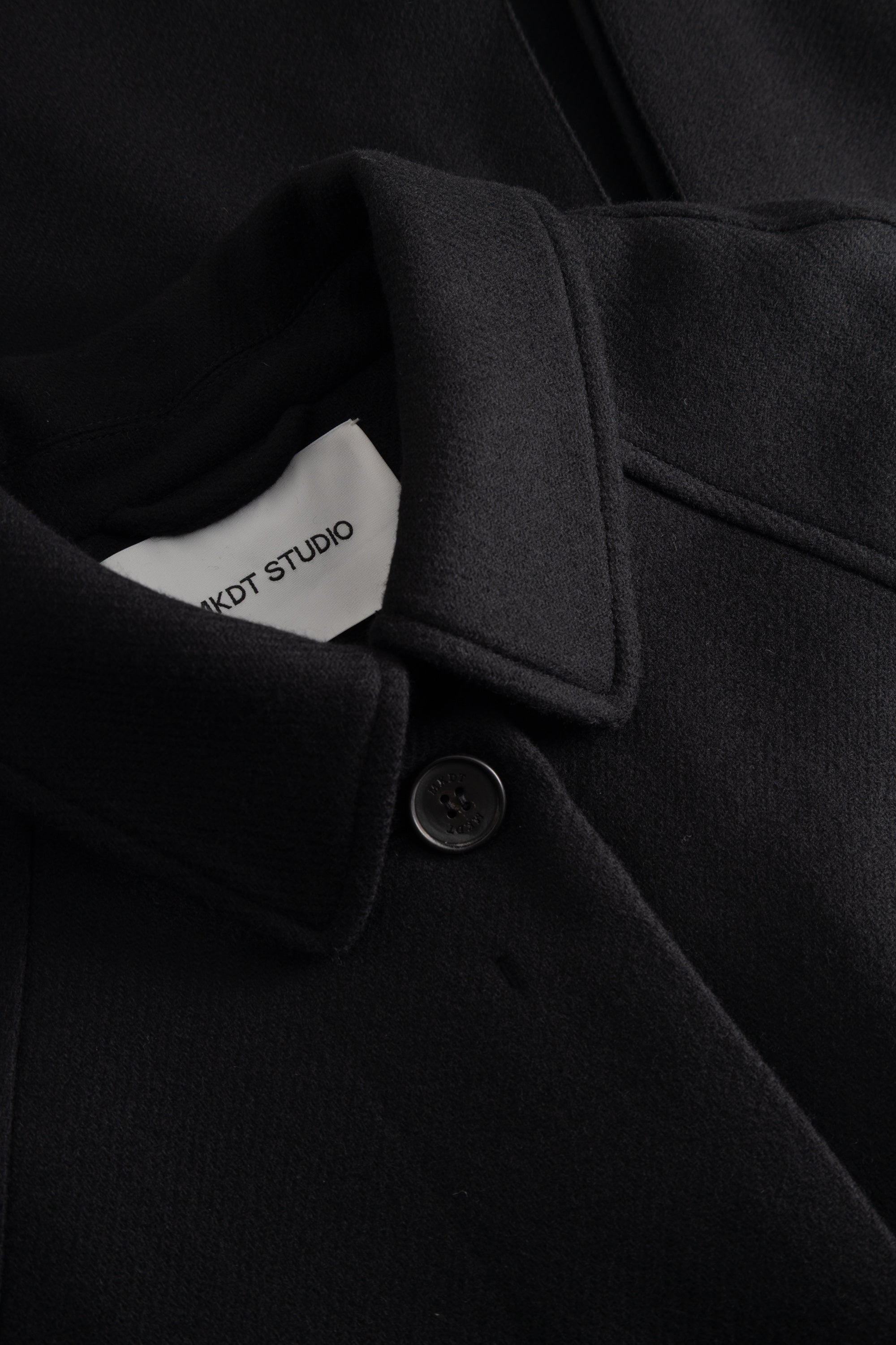 Caro wool coat - Black