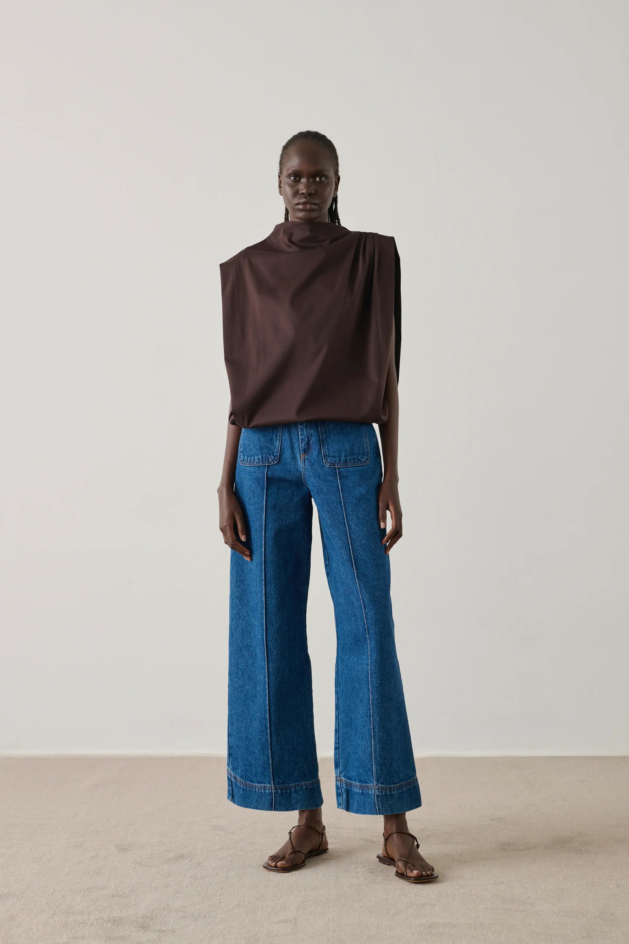 Harry jeans - washed blue denim