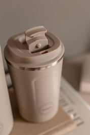 Termokop 380 ml - cream beige