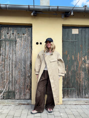 AF Agger · Water resistant coat - Cool beige
