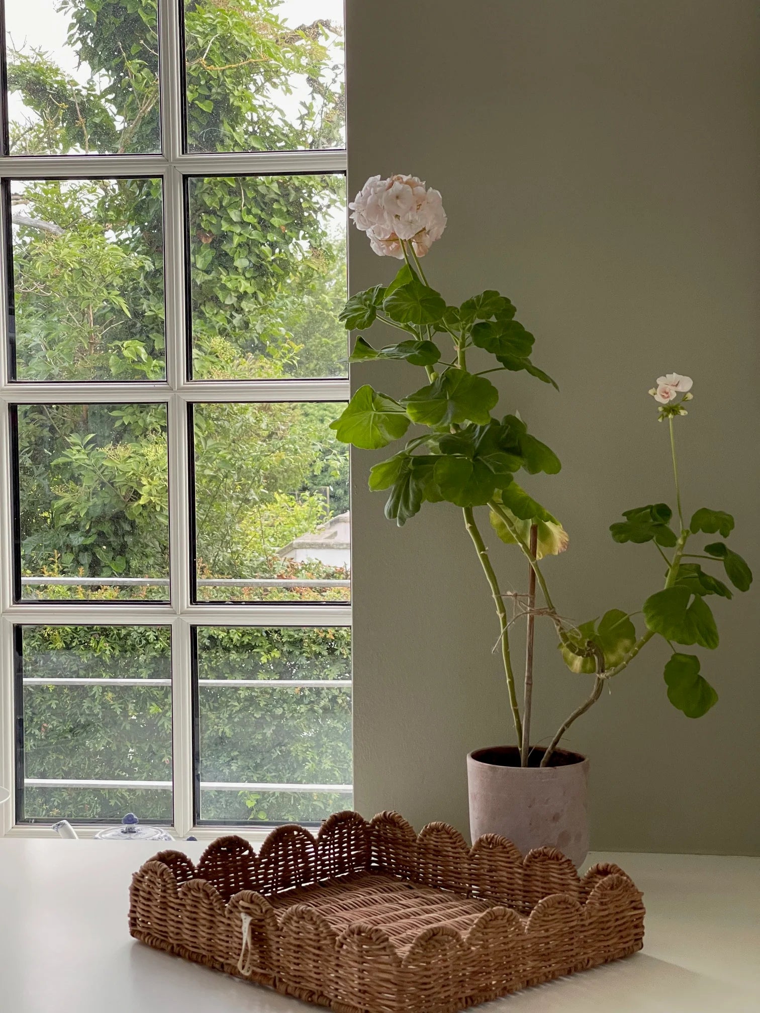 JOU rattan tray square