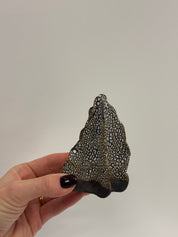 Keramik juletræ - sort