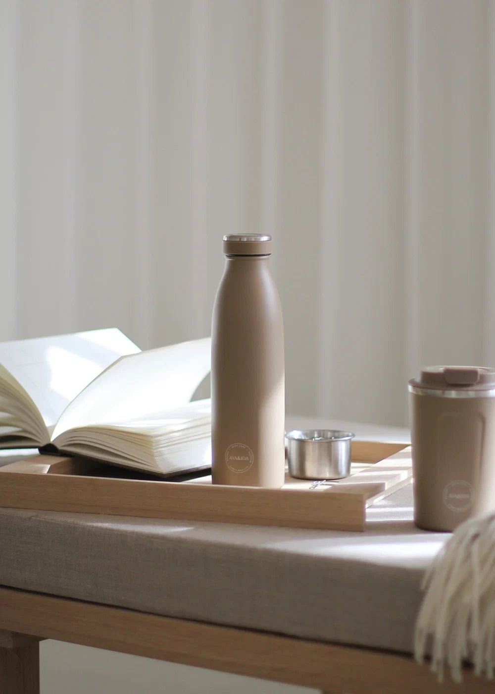 Drikkedunk 500 ml - Dusty brown
