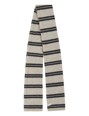 ESFiro knit scarf - Pure cashmere stripe