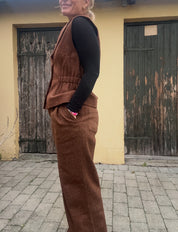 Russel pants - Rust melange