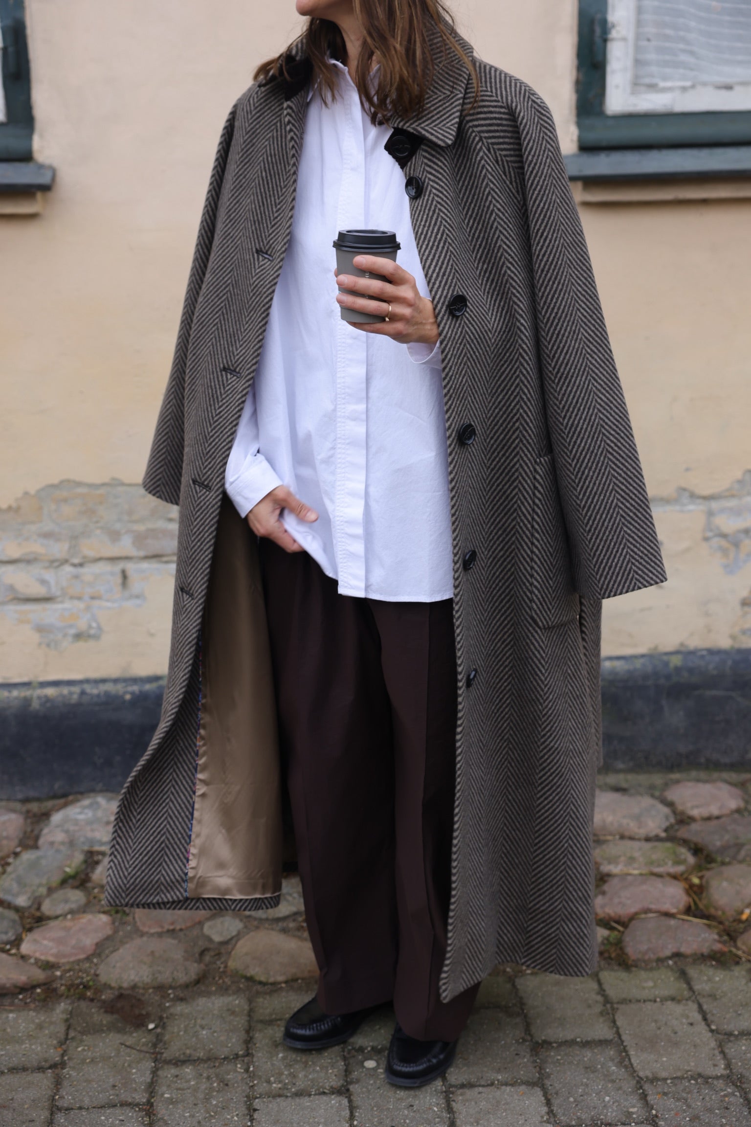 Dyveke coat - Herringbone