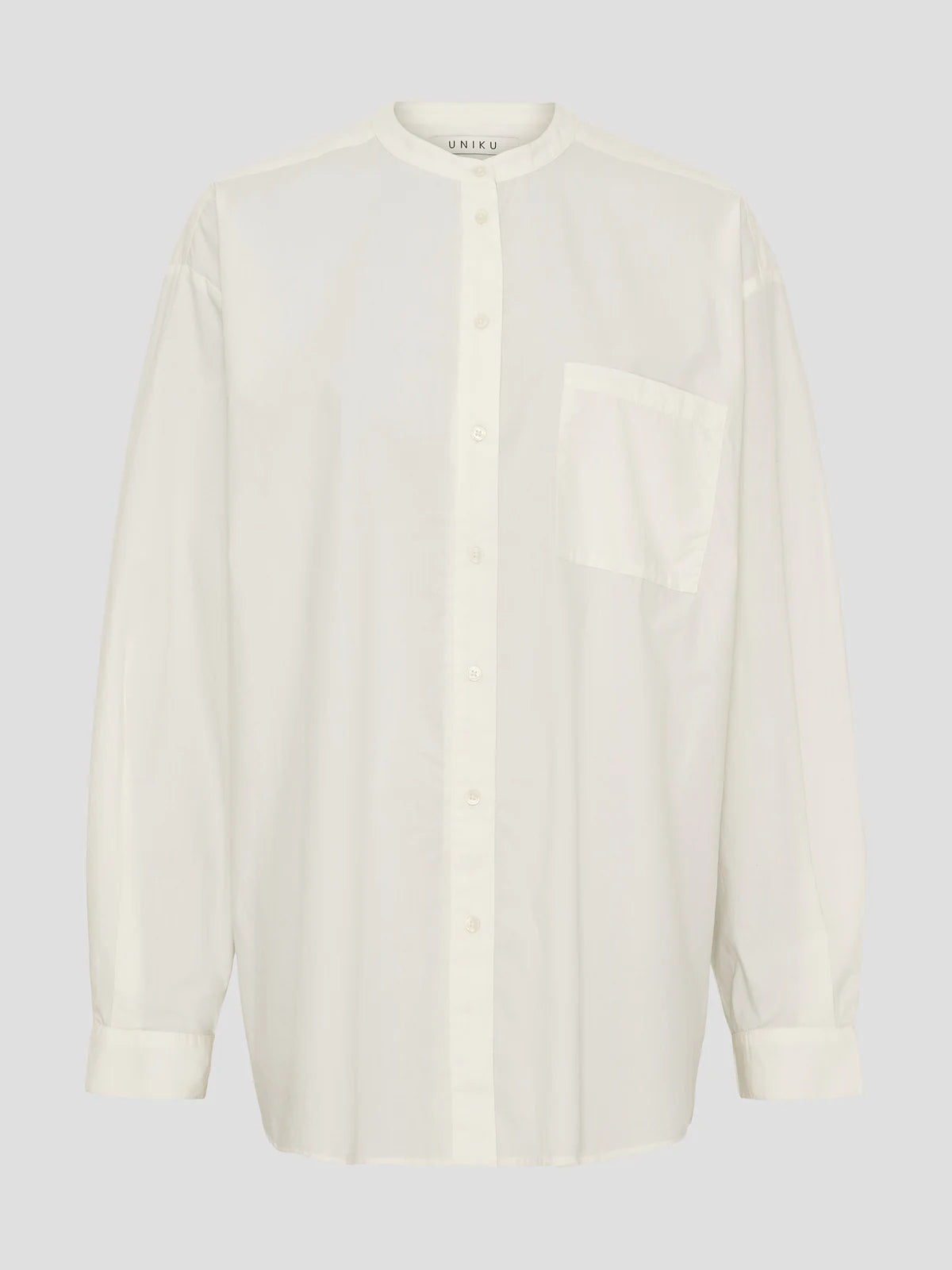 Ocean slit ls shirt - Ecru