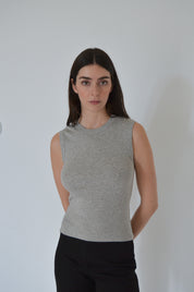 June tanktop - Grey melange