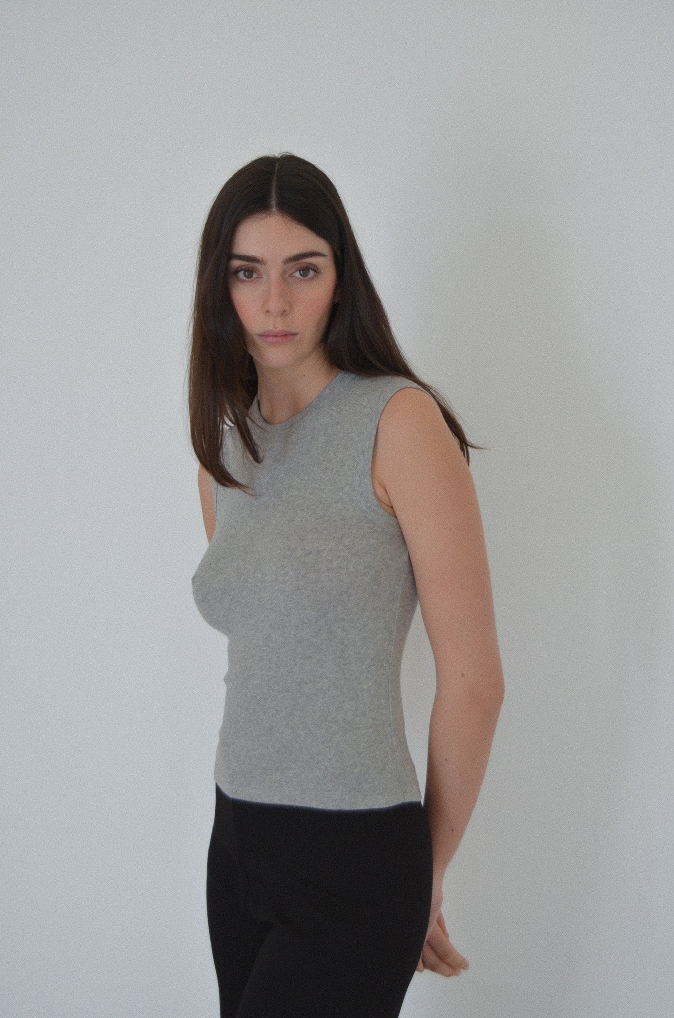 June tanktop - Grey melange
