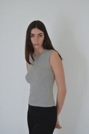 June tanktop - Grey melange