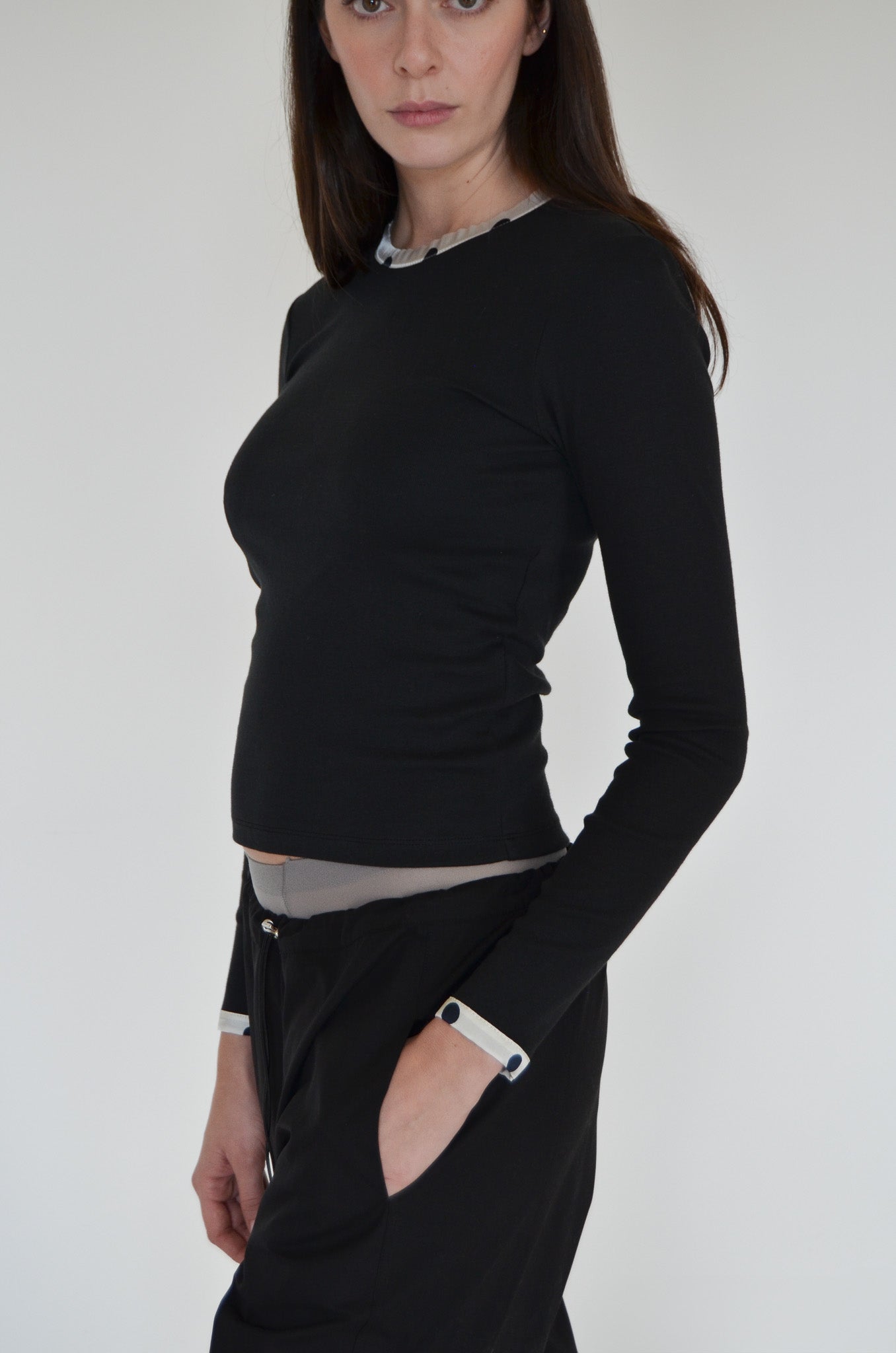 Lea cargo pants - black