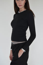 Lea cargo pants - black